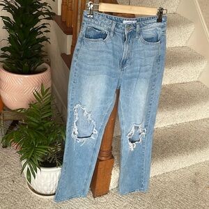 Vervet High Rise Boot Cut Denim Jeans